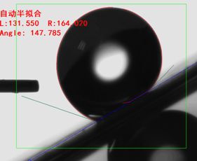 Precision Automatic Water Drop Angle Tester Contact Angle Measuring Instrument