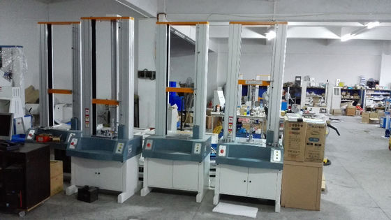 Electronic Universal Testing Machine with 2 Years Warranty 5KN Load Cell and 1/200000 Resolution for Rubber Tensile Strength and Elongation Test