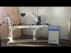 Sturzhelm-Oberflächenprojektions-Schere und Reibungs-Prüfvorrichtungs-Motorrad-Sturzhelm-Testgerät